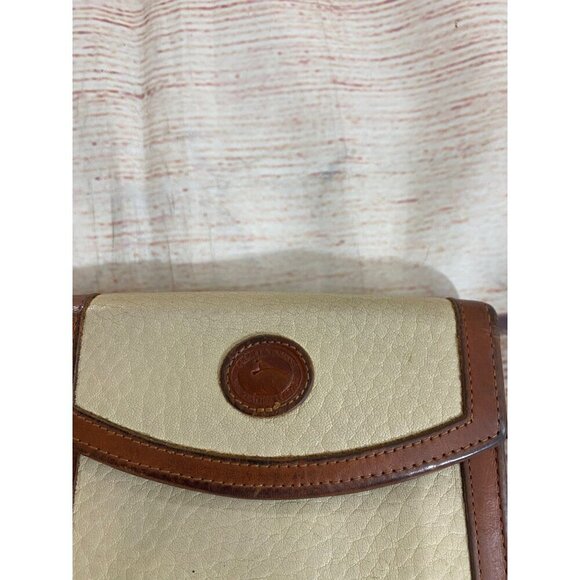 Vintage Dooney & Bourke All Weather Leather Brown Framed Snap Wallet - OS - Picture 2 of 11